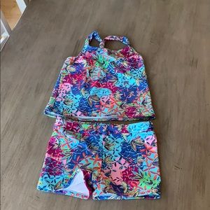 NWT Garnet Hill 2-piece swimsuit